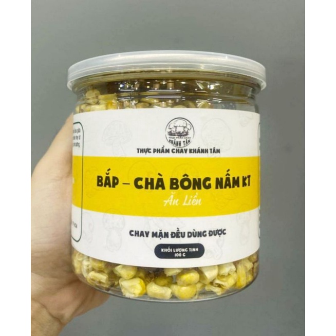 Bắp sấy chà bông nấm Khánh Tâm